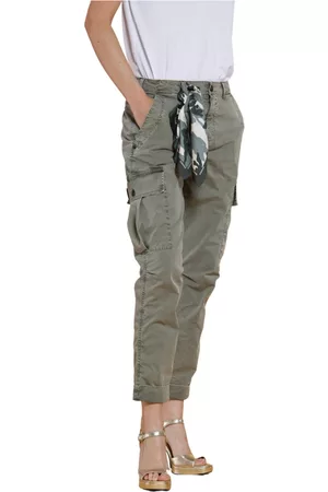 Masons Dames Cargo's - Broeken - Groen - Dames