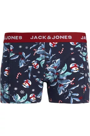JACK & JONES Heren Ondergoed - Boxershorts - Blauw - Heren