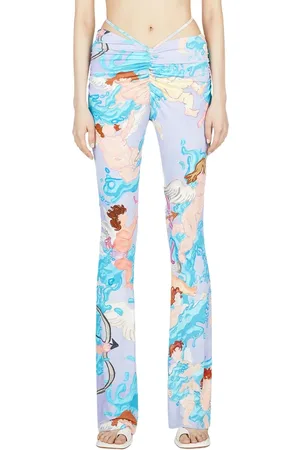 Marco Rambaldi Broeken, Dames, Paars, L, Leggings