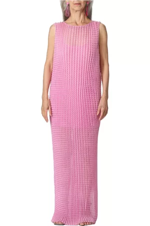 Armani Dames Lange jurken - Maxi kleedjes - Roze - Dames