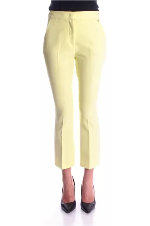 Liu Jo Dames Pantalon - Pantalons - Geel - Dames