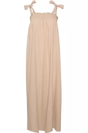 INWEAR Dames Lange jurken - Maxi kleedjes - Beige - Dames