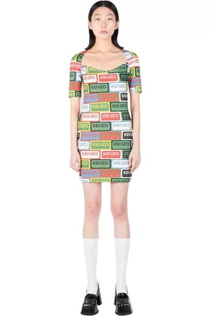 Kenzo Dames Casual jurken - Casual kleedjes - Meerkleurig - Dames