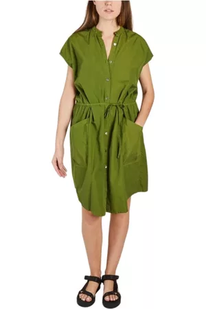 Bellerose Dames Midi jurken - Kleedjes - Groen - Dames