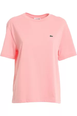 Lacoste Dames T-shirts - T-shirts - Roze - Dames