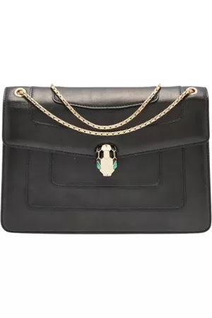 Bvlgari Dames Schoudertassen - Vintage tassen - Zwart - Dames