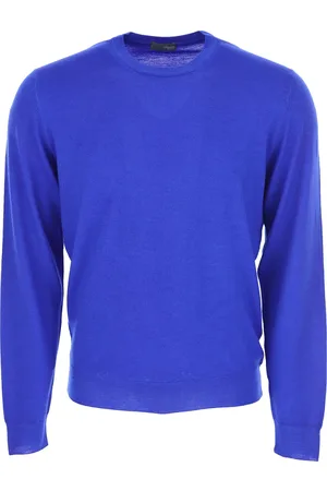 DRUMOHR Sweatshirts & Hoodies, Heren, Blauw, M, Sweatshirts