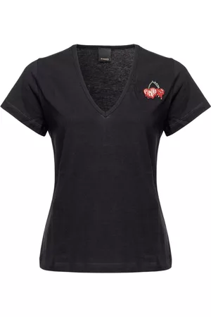 Pinko Dames T-shirts - T-shirts - Zwart - Dames