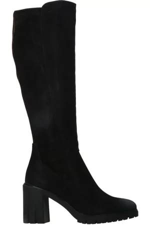 Marco Tozzi Dames Hoge laarzen - Hoge & overknee laarzen - Zwart - Dames