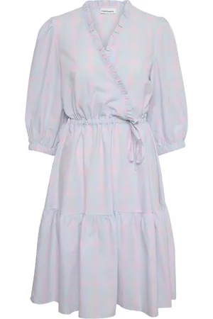 Karen by Simonsen Dames Zomerjurken - Zomerkleedjes - Meerkleurig - Dames