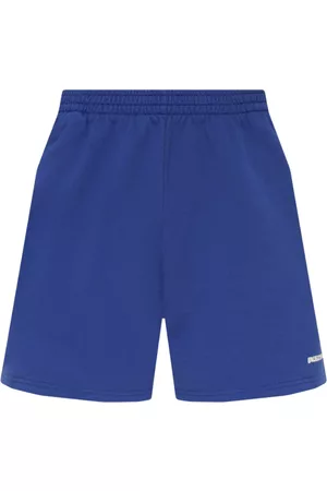 Balenciaga Heren Shorts - Korte Broeken - Blauw - Heren