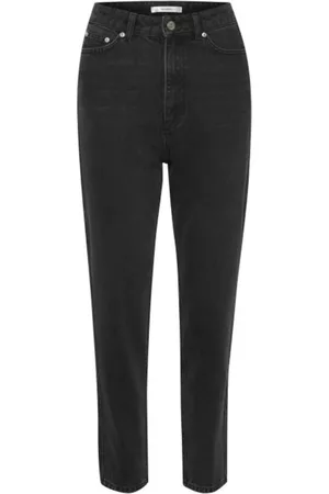 Gestuz Dames Straight - Straight Jeans - Zwart - Dames