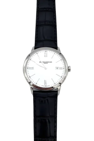 Baume et Mercier Accessoires, Heren, Zwart, ONE Size, Baume Mercier - Man - M0A10323 - Classima