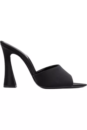 Saint Laurent Dames Clogs - High heels - Zwart - Dames