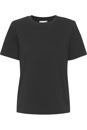 Gestuz Dames Korte mouw - T-shirts - Zwart - Dames