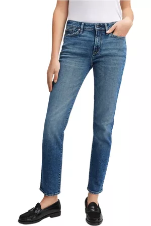 Denham Dames Skinny - Skinny Jeans - Blauw - Dames