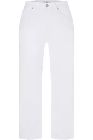 Mac Dames Cropped Jeans - Cropped Jeans - Wit - Dames
