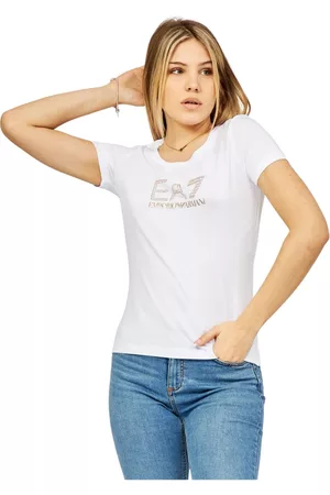 Emporio Armani Dames T-shirts - T-shirts - Wit - Dames