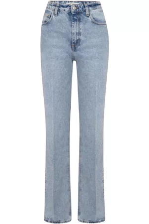 Dagmar Dames Straight - Straight Jeans - Blauw - Dames