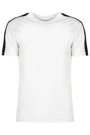 Les Hommes Tops, Heren, Wit, S, Katoen, T-Shirts