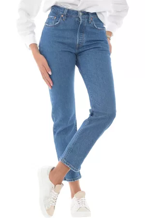 Levi's Dames Cropped Jeans - Levi's - Cropped Jeans - Blauw - Dames