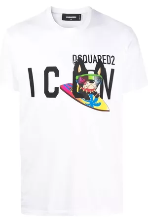 Dsquared2 Heren T-shirts - Shirts - Wit - Heren