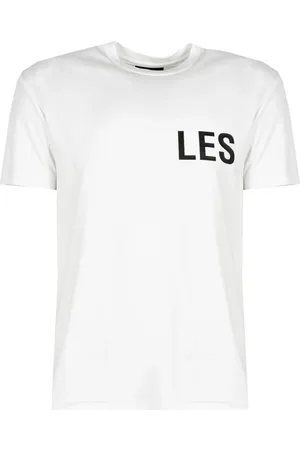 Les Hommes Tops, Heren, Wit, XL, Katoen, T-Shirts