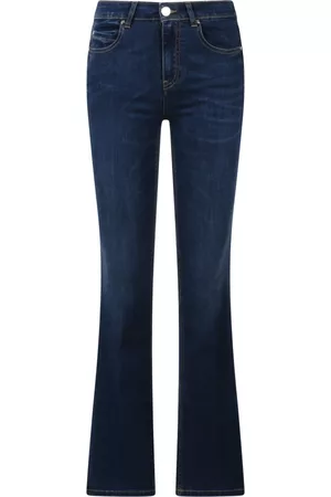 Pinko Dames Bootcut - Flared Jeans - Blauw - Dames