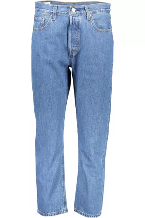 Levi's Dames Straight - Levi's - Straight Jeans - Blauw - Dames