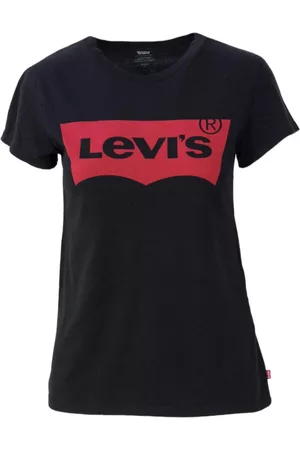 Levi's Dames T-shirts - Levi's - T-shirts - Zwart - Dames