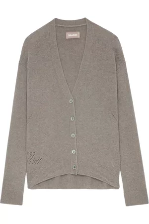 Zadig & Voltaire Dames Cardigans - Vesten - Grijs - Dames