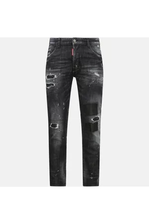 Dsquared2 Heren Slim - Slim Fit Jeans - Zwart - Heren