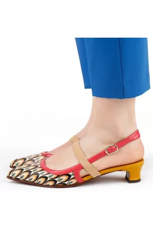 Chie Mihara Dames Clogs - High heels - Beige - Dames