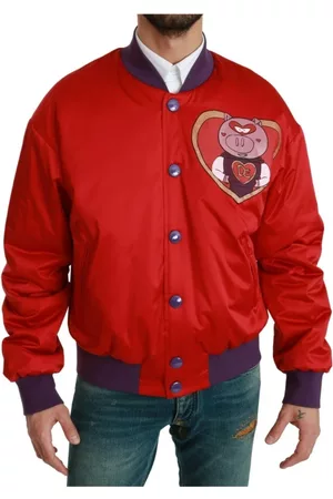 Dolce & Gabbana Heren Bomberjacks - Bomber jackets - Rood - Heren