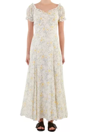 Ralph Lauren Dames Lange jurken - Maxi kleedjes - Geel - Dames