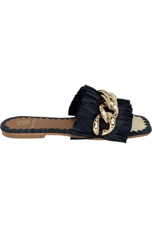 DE SIENA Schoenen, Dames, Zwart, 37 EU, Slippers