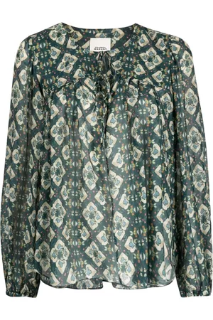 Isabel Marant Dames Blouses - Blouses - Groen - Dames