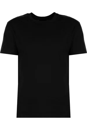 Les Hommes Tops, Heren, Zwart, XL, Katoen, T-Shirts