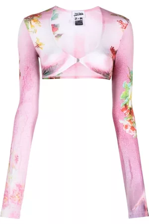 Jean Paul Gaultier Dames T-shirts - T-shirts - Roze - Dames