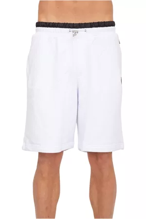 Philipp Plein Heren Shorts - Korte Broeken - Wit - Heren