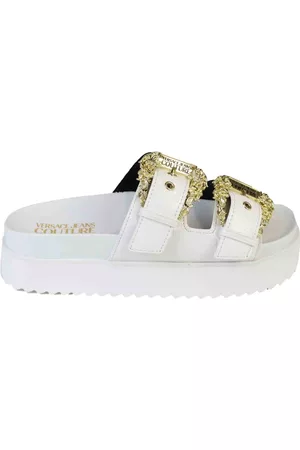 VERSACE Dames Slippers - Slippers - Wit - Dames