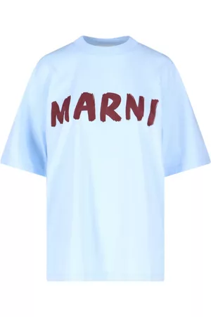 Marni Dames T-shirts - T-shirts - Blauw - Dames