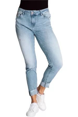 Zhrill Dames Skinny - Skinny Jeans - Blauw - Dames