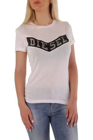 Diesel Dames T-shirts - T-shirts - Wit - Dames