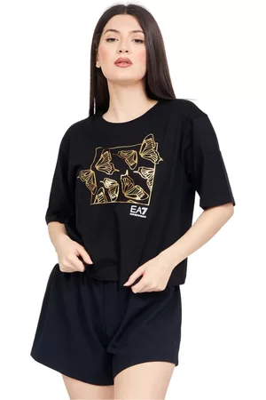 Emporio Armani Dames T-shirts - T-shirts - Zwart - Dames