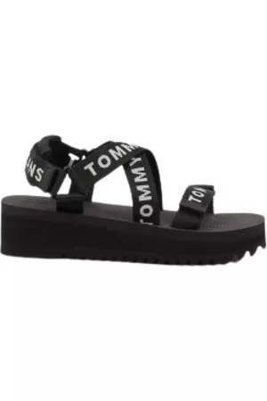 Tommy Hilfiger Dames Outdoor Sandalen - Sandalen - Zwart - Dames