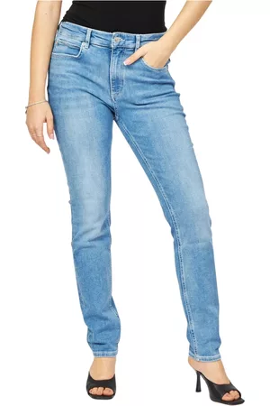 HUGO BOSS Dames Skinny - Skinny Jeans - Blauw - Dames