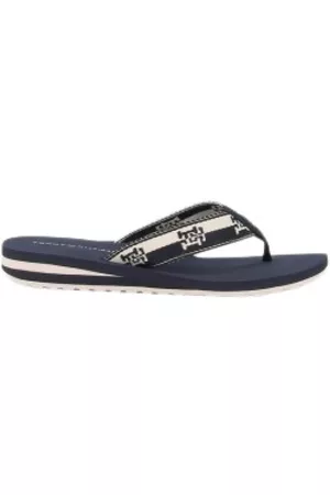 Tommy Hilfiger Dames Teenslippers - Slippers - Blauw - Dames