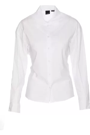 Pinko Dames Lange mouw - Longsleeve shirts - Wit - Dames