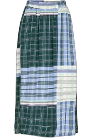 minimum Dames Midi rokken - Midirokken - Blauw - Dames